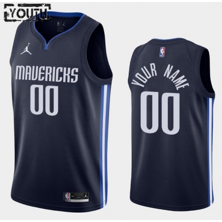 Kinder NBA Dallas Mavericks Trikot Benutzerdefinierte Jordan Brand 2020-2021 Statement Edition Swingman